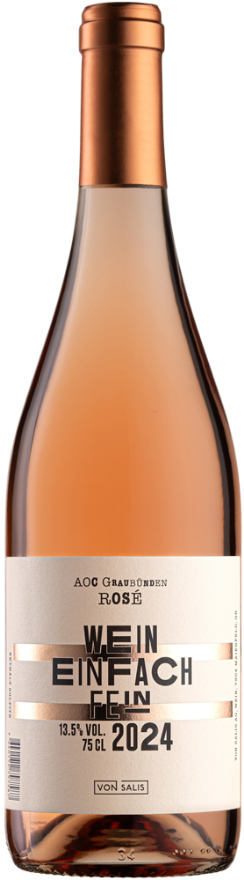 Wein einfach fein ROSÉ - von Salis - 2024