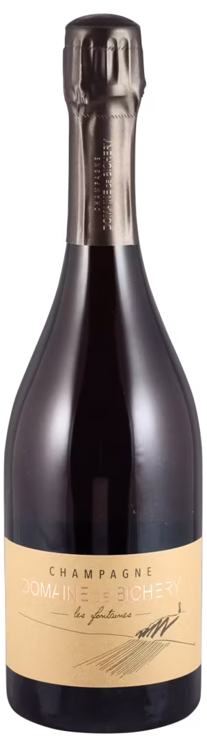 Les Fontaines Rosé Brut Nature Champagne - Domaine de Bichery