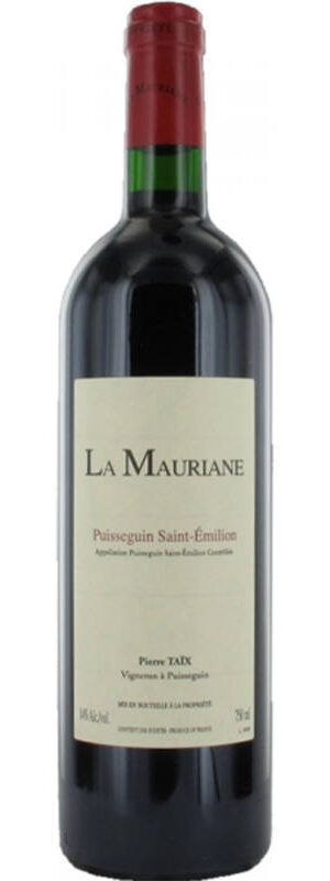 Château la Mauriane Puisseguin Saint-Emilion - 2018